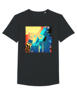 Cool Girl Tricou mânecă scurtă guler larg Bărbat Skater