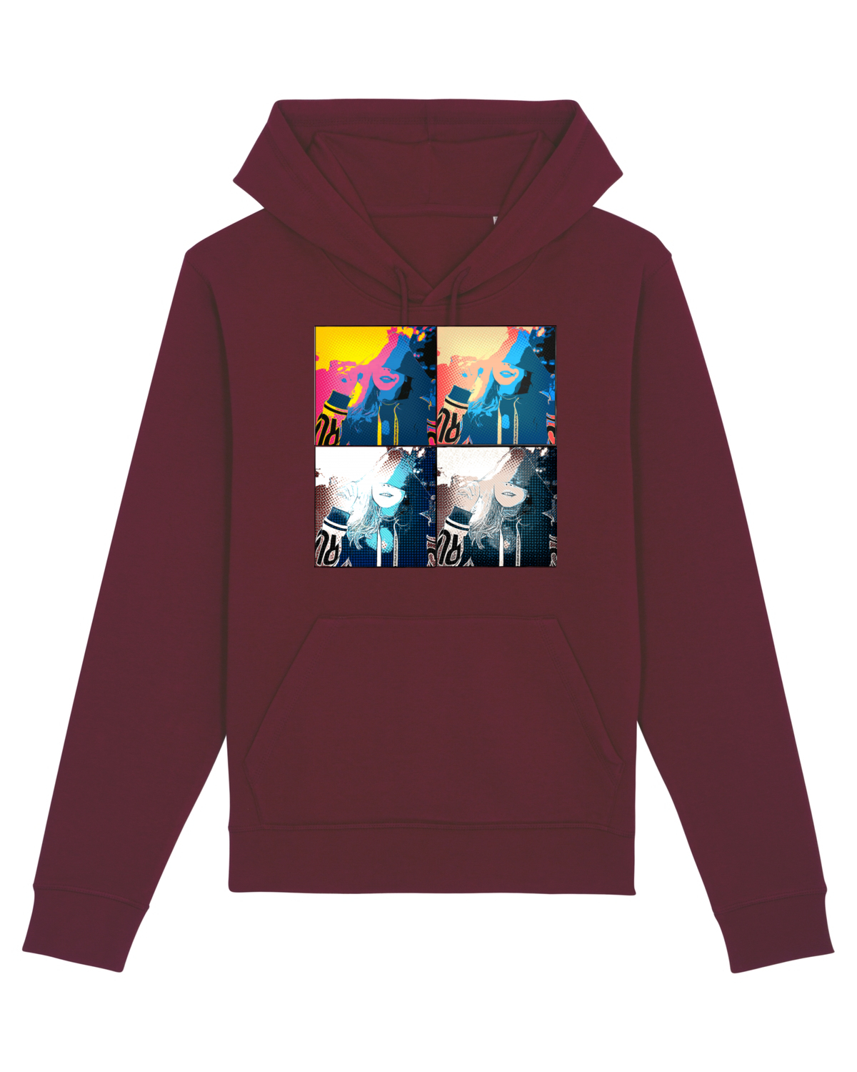 Hanorac Unisex Drummer Burgundy