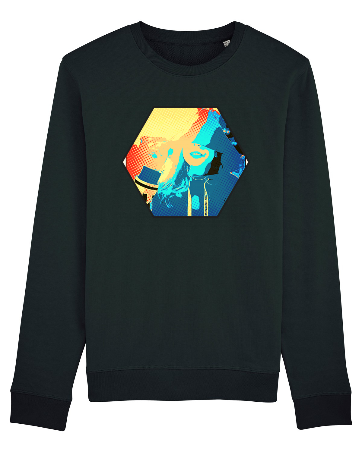 Bluză mânecă lungă Unisex Rise Black