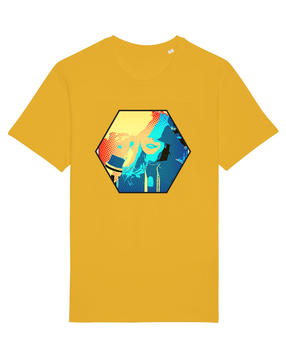 Tricou mânecă scurtă Unisex Rocker Spectra Yellow