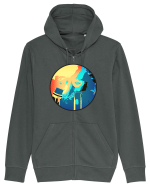 Cool Girl Hanorac cu fermoar Unisex Connector