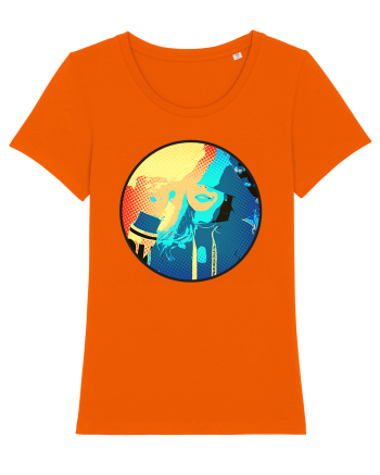 Cool Girl Bright Orange
