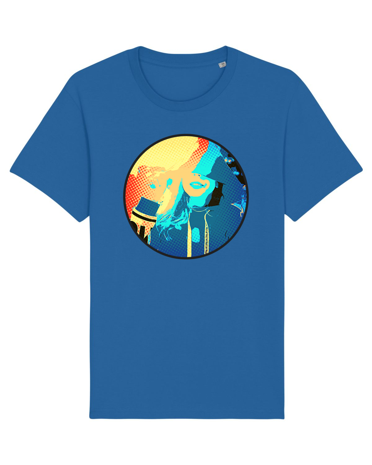 Tricou mânecă scurtă Unisex Rocker Royal Blue