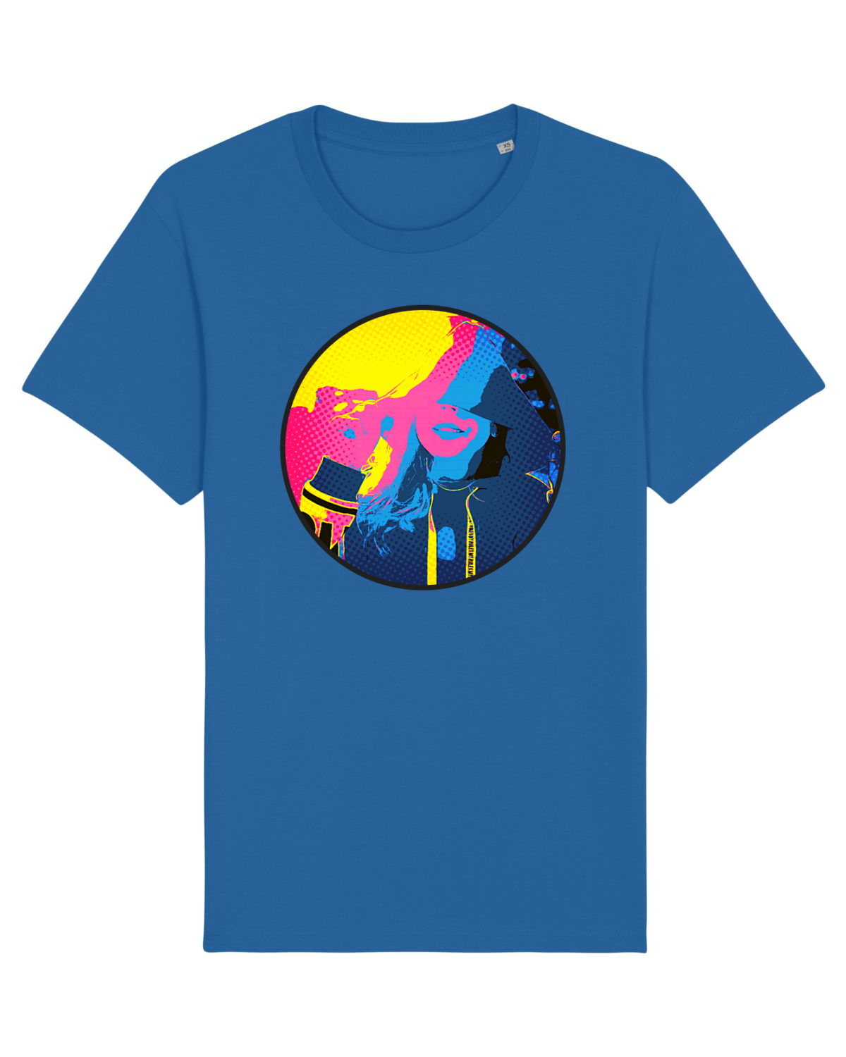 Tricou mânecă scurtă Unisex Rocker Royal Blue