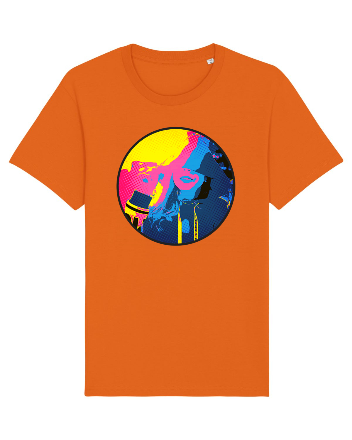 Tricou mânecă scurtă Unisex Rocker Bright Orange