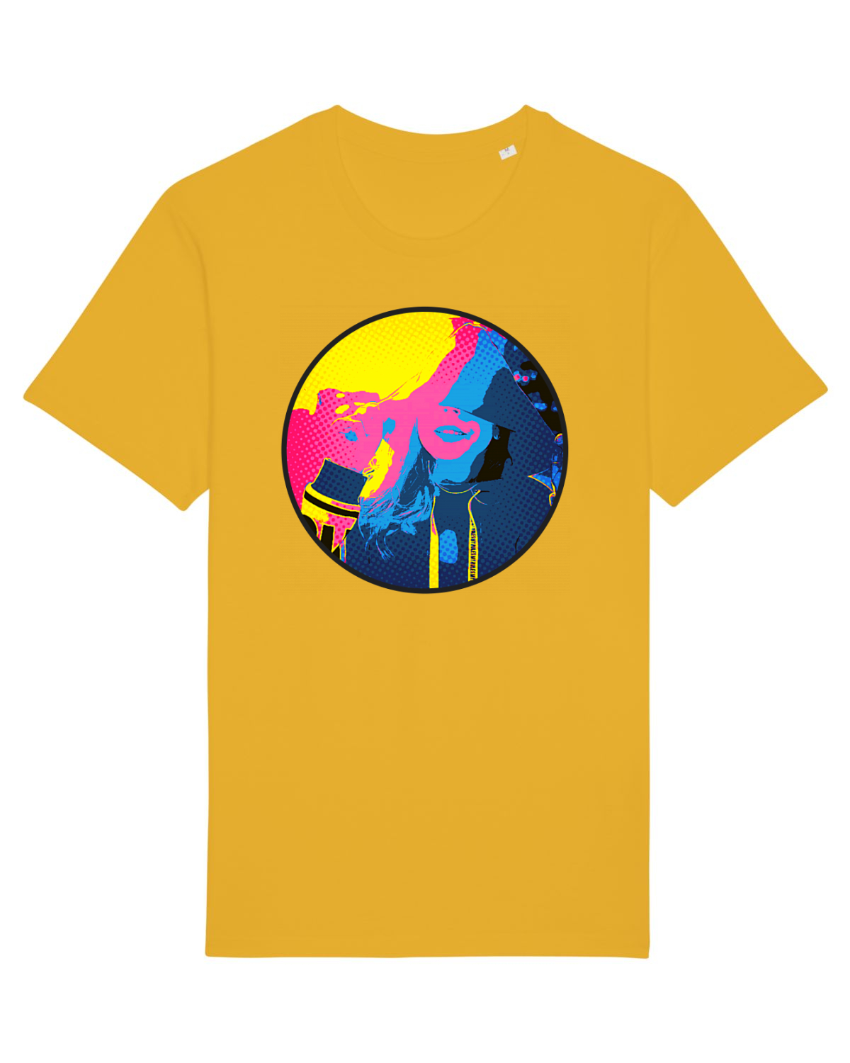 Tricou mânecă scurtă Unisex Rocker Spectra Yellow