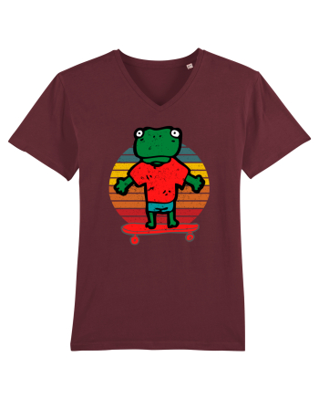 Broasca Pe Skateboard Burgundy