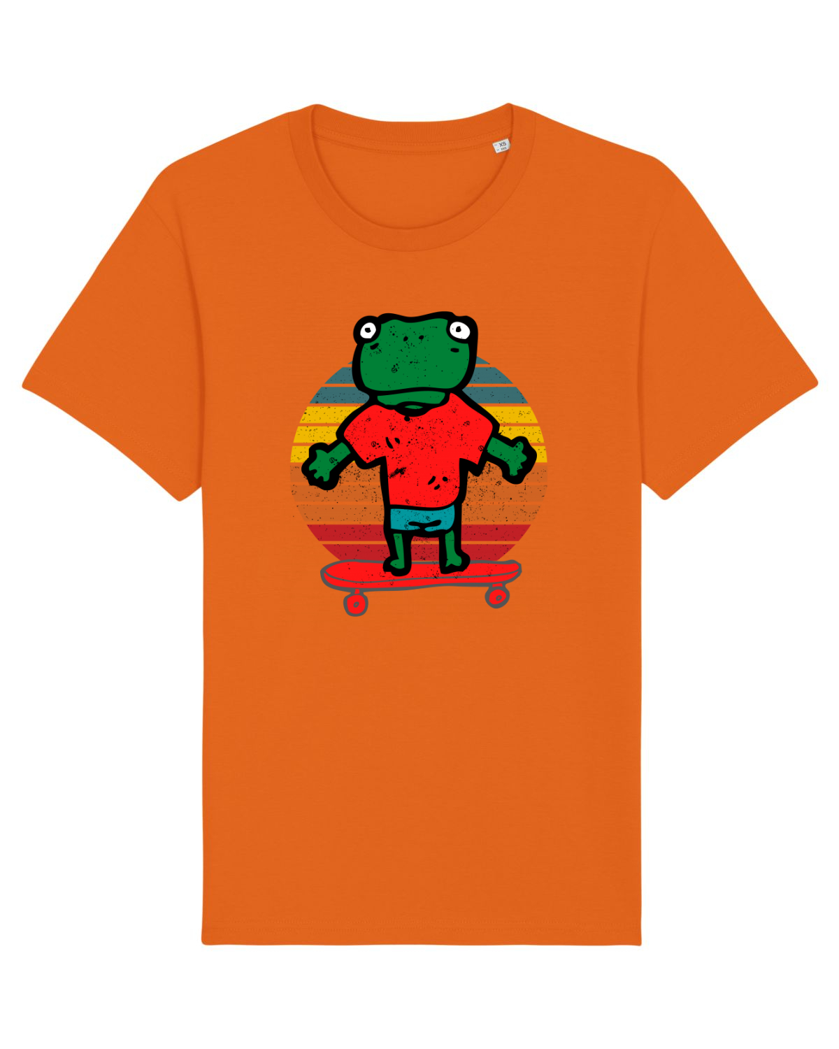 Tricou mânecă scurtă Unisex Rocker Bright Orange