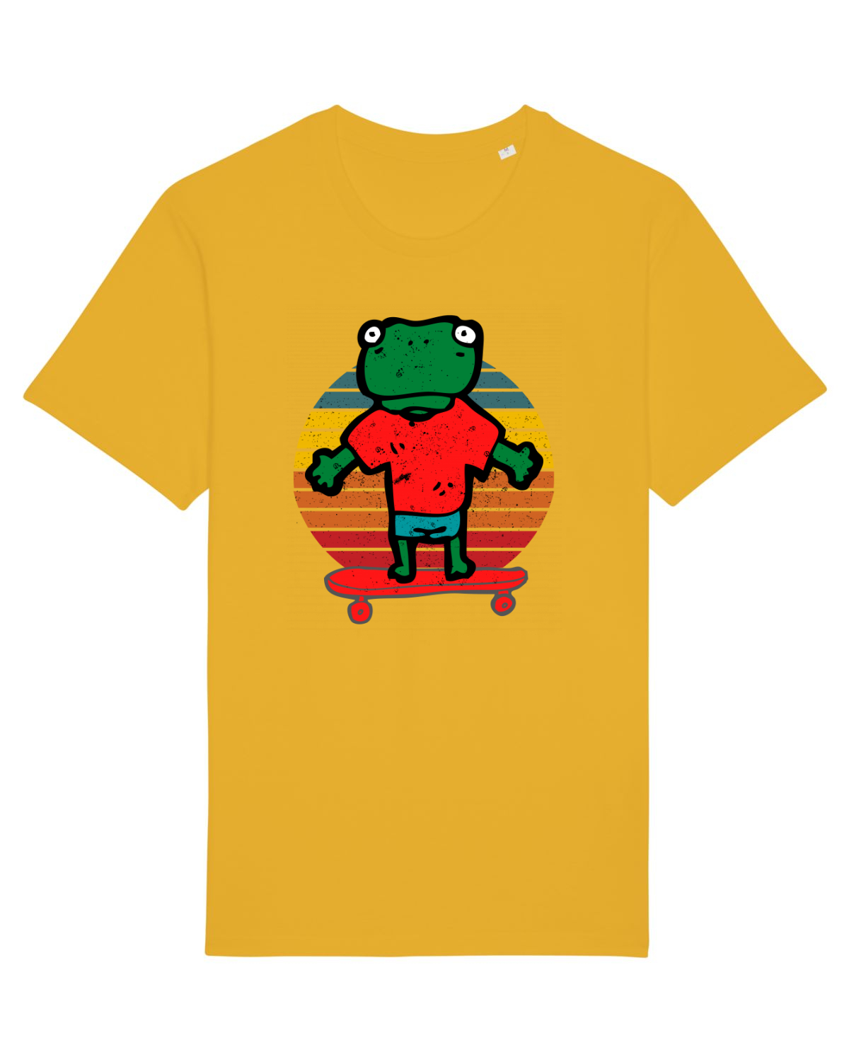 Tricou mânecă scurtă Unisex Rocker Spectra Yellow