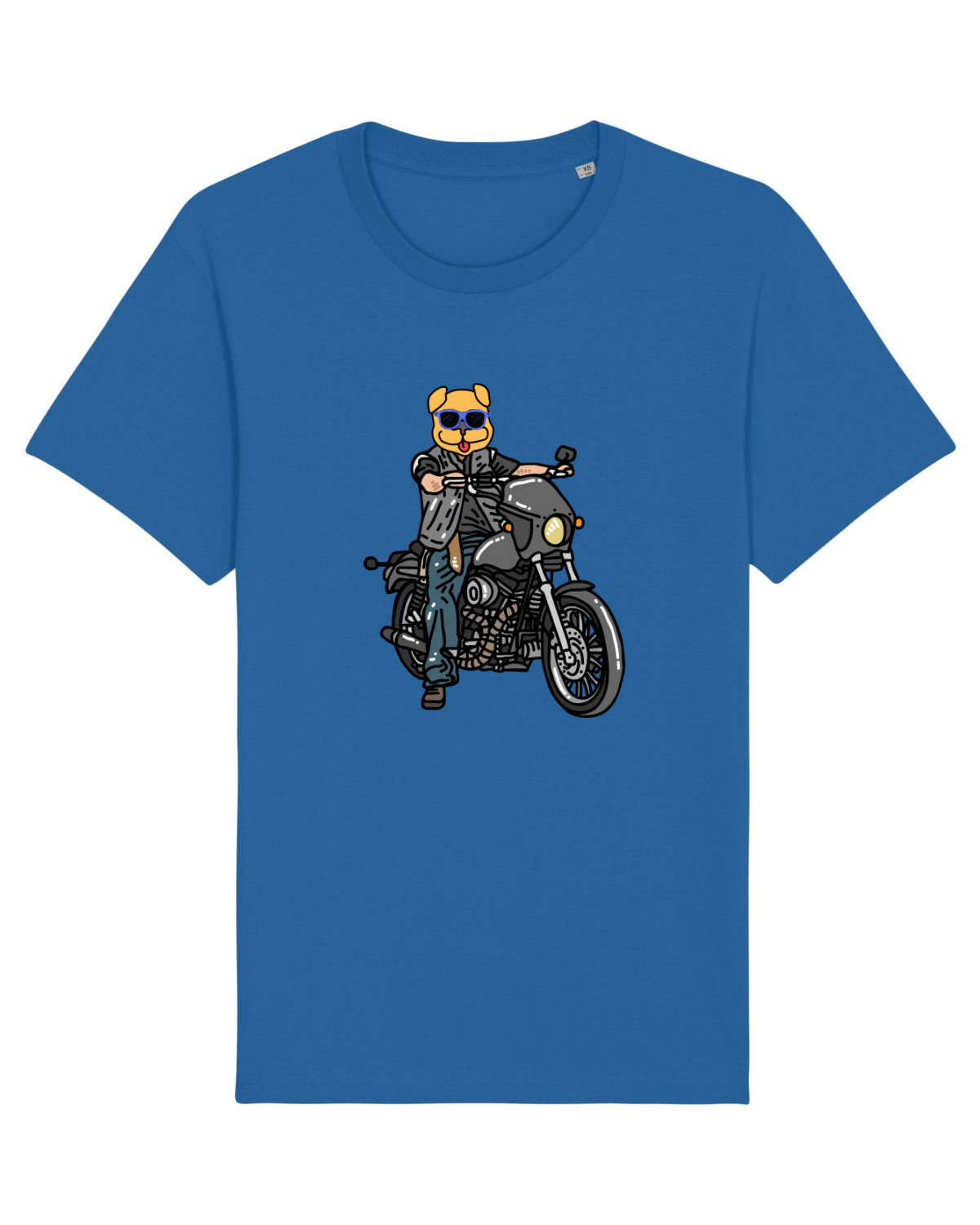 Tricou mânecă scurtă Unisex Rocker Royal Blue