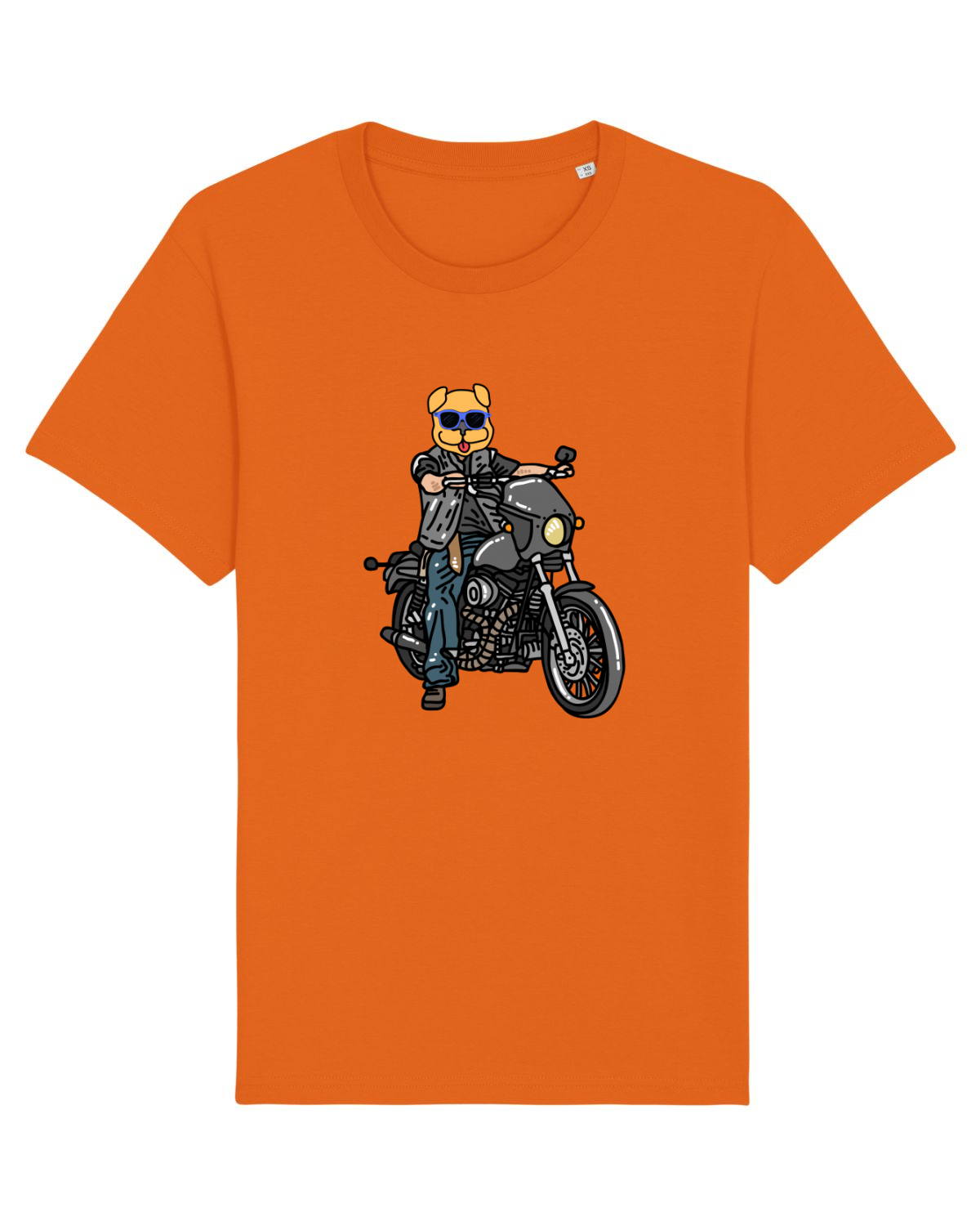 Tricou mânecă scurtă Unisex Rocker Bright Orange