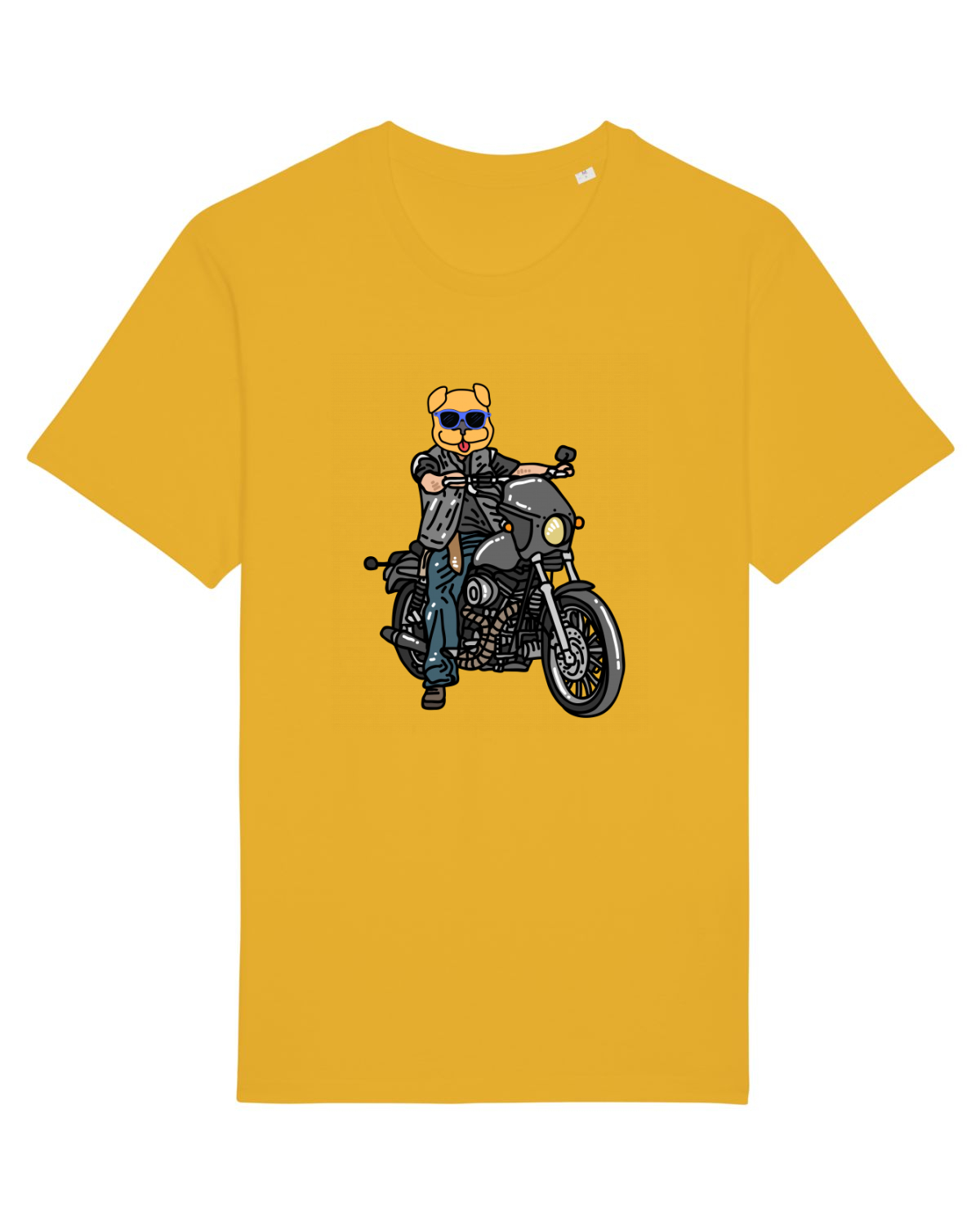 Tricou mânecă scurtă Unisex Rocker Spectra Yellow