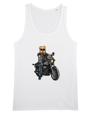 Amuzant Pentru Motociclisti Si Iubitori De Caini White