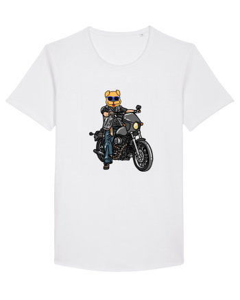 Amuzant Pentru Motociclisti Si Iubitori De Caini White