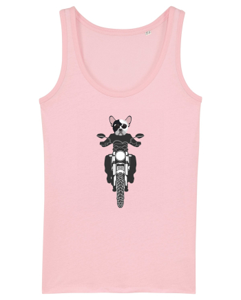 Amuzant Pentru Motociclisti Si Iubitori De Caini Cotton Pink