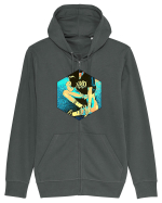 Cool Girl Hanorac cu fermoar Unisex Connector