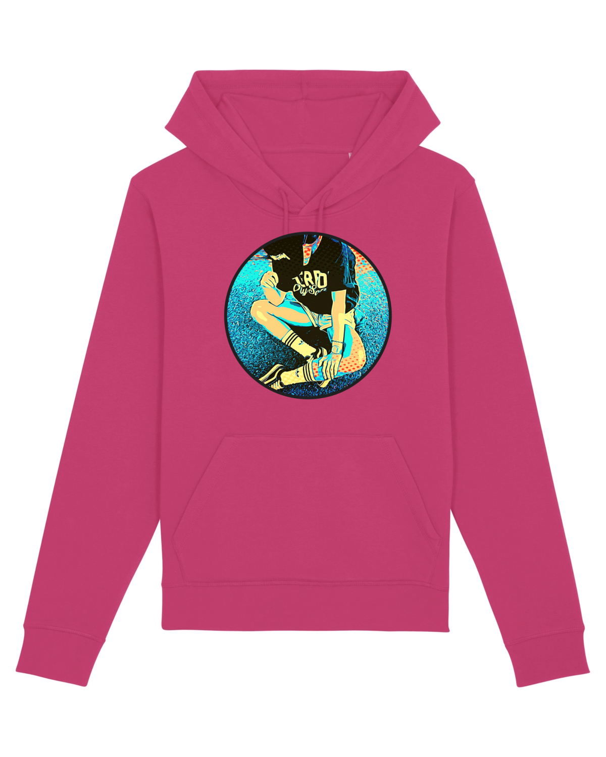 Hanorac Unisex Drummer Raspberry
