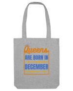 Queens Are Born In December  Sacoșă textilă