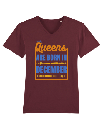 Queens Are Born In December  Burgundy