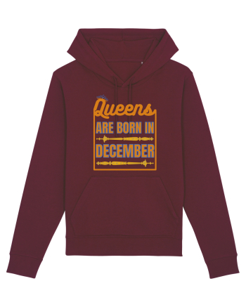 Queens Are Born In December  Burgundy