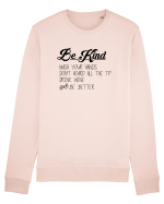 Be Kind Wash your hands Bluză mânecă lungă Unisex Rise