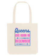 Queens Are Born In December  Sacoșă textilă