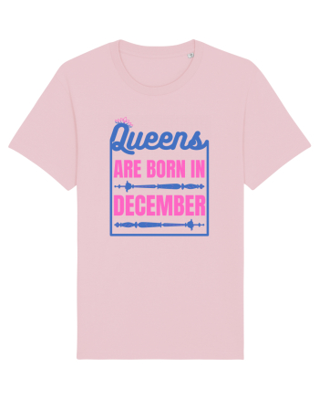 Queens Are Born In December  Cotton Pink