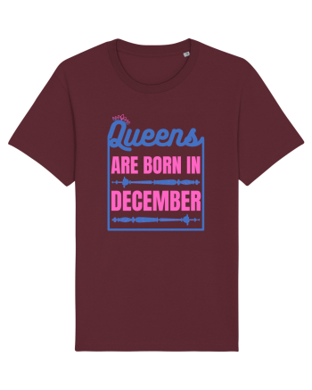 Queens Are Born In December  Burgundy
