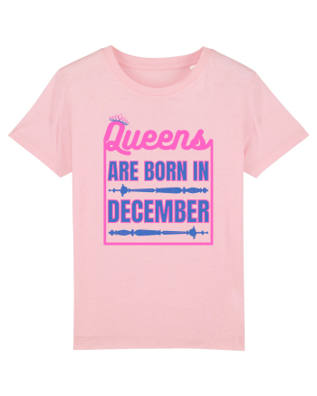 Queens Are Born In December  Cotton Pink