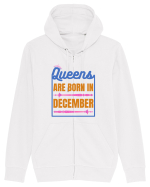 Queens Are Born In December  Hanorac cu fermoar Unisex Connector