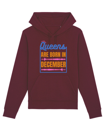 Queens Are Born In December  Burgundy