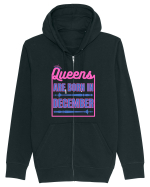 Queens Are Born In December  Hanorac cu fermoar Unisex Connector