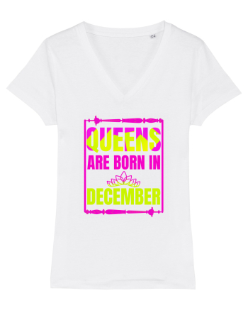 Queens Are Born In December  White