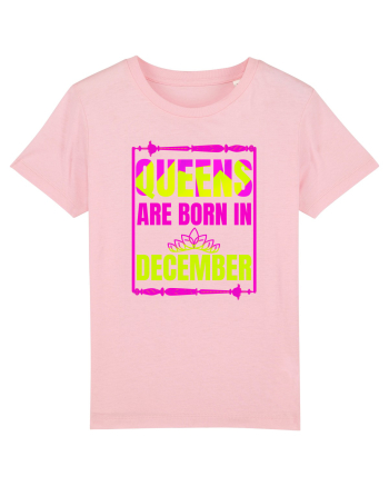 Queens Are Born In December  Cotton Pink
