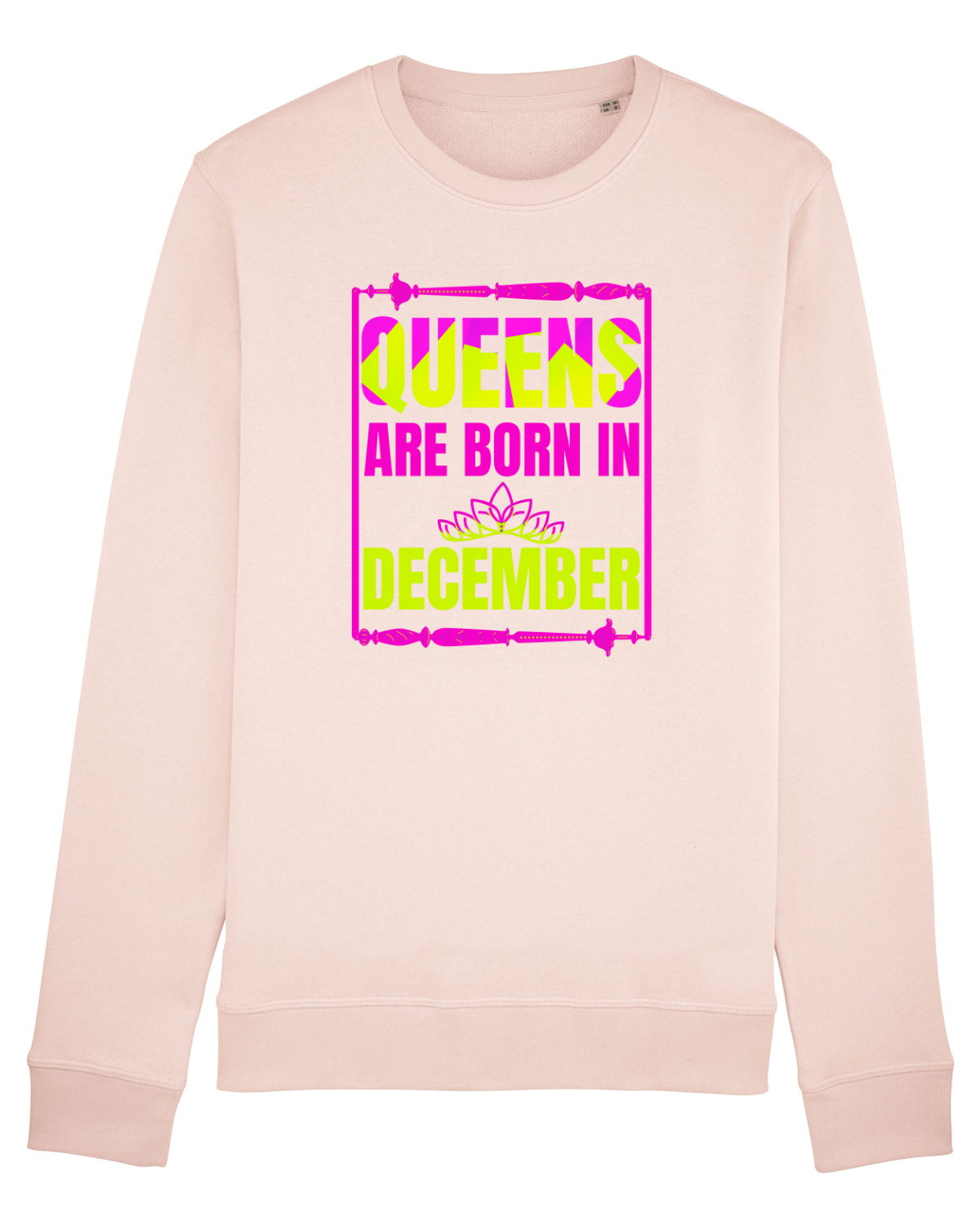 Bluză mânecă lungă Unisex Rise Candy Pink