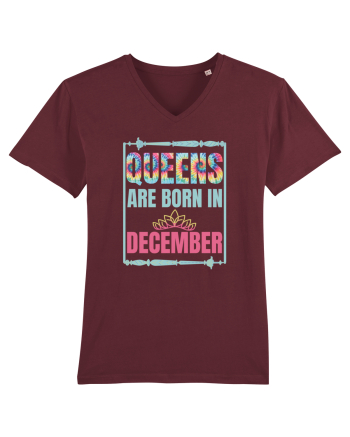 Queens Are Born In December  Burgundy
