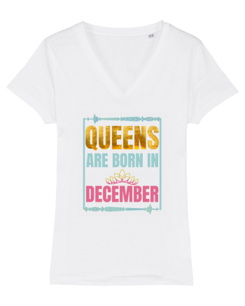 Queens Are Born In December  White