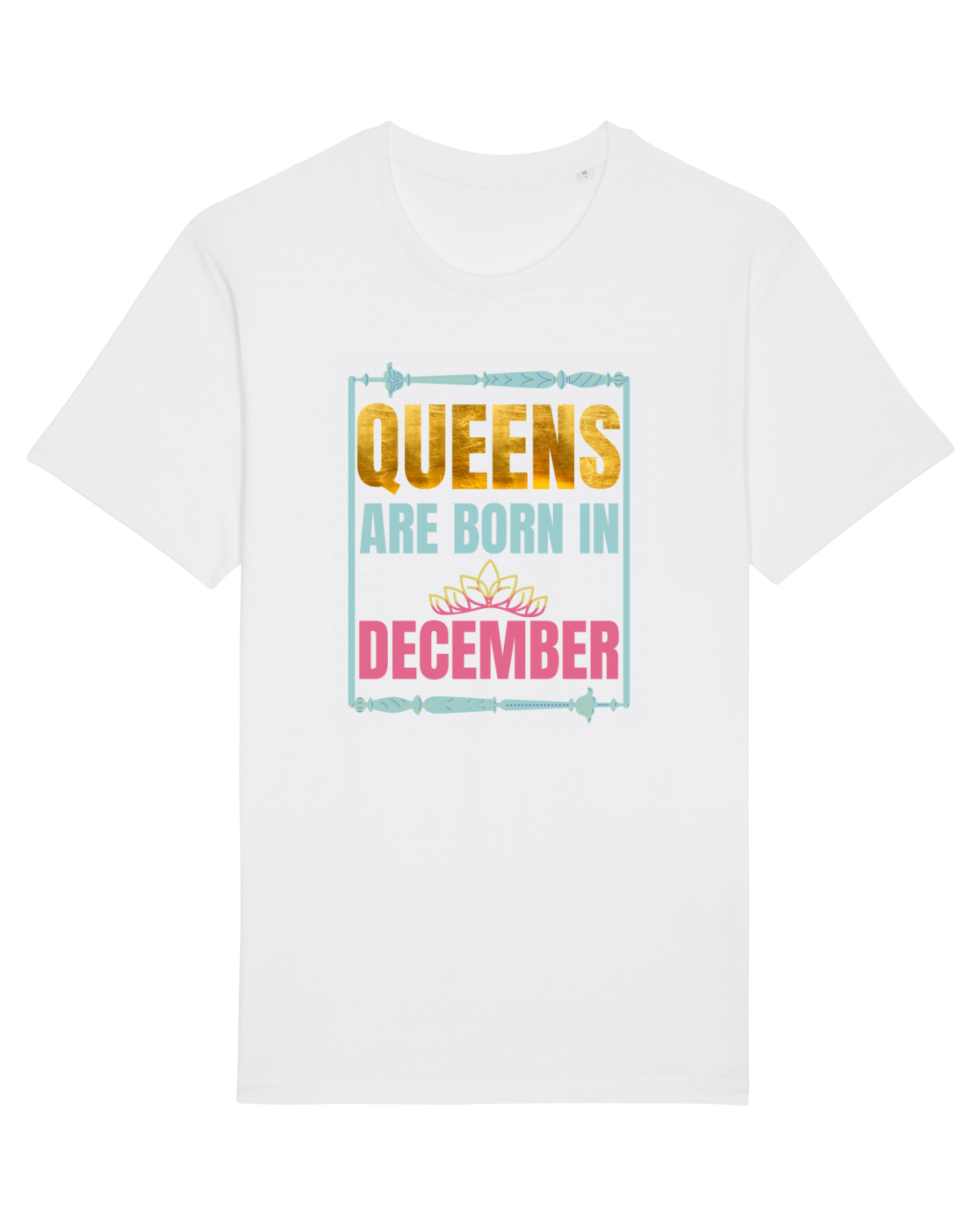 Tricou mânecă scurtă Unisex Rocker White