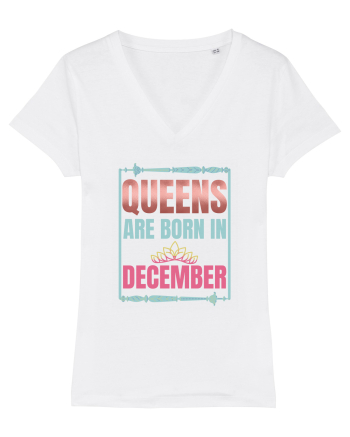 Queens Are Born In December  White