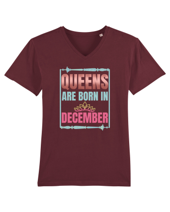 Queens Are Born In December  Burgundy