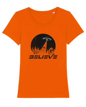 Believe Bright Orange
