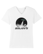 Believe Tricou mânecă scurtă guler V Bărbat Presenter