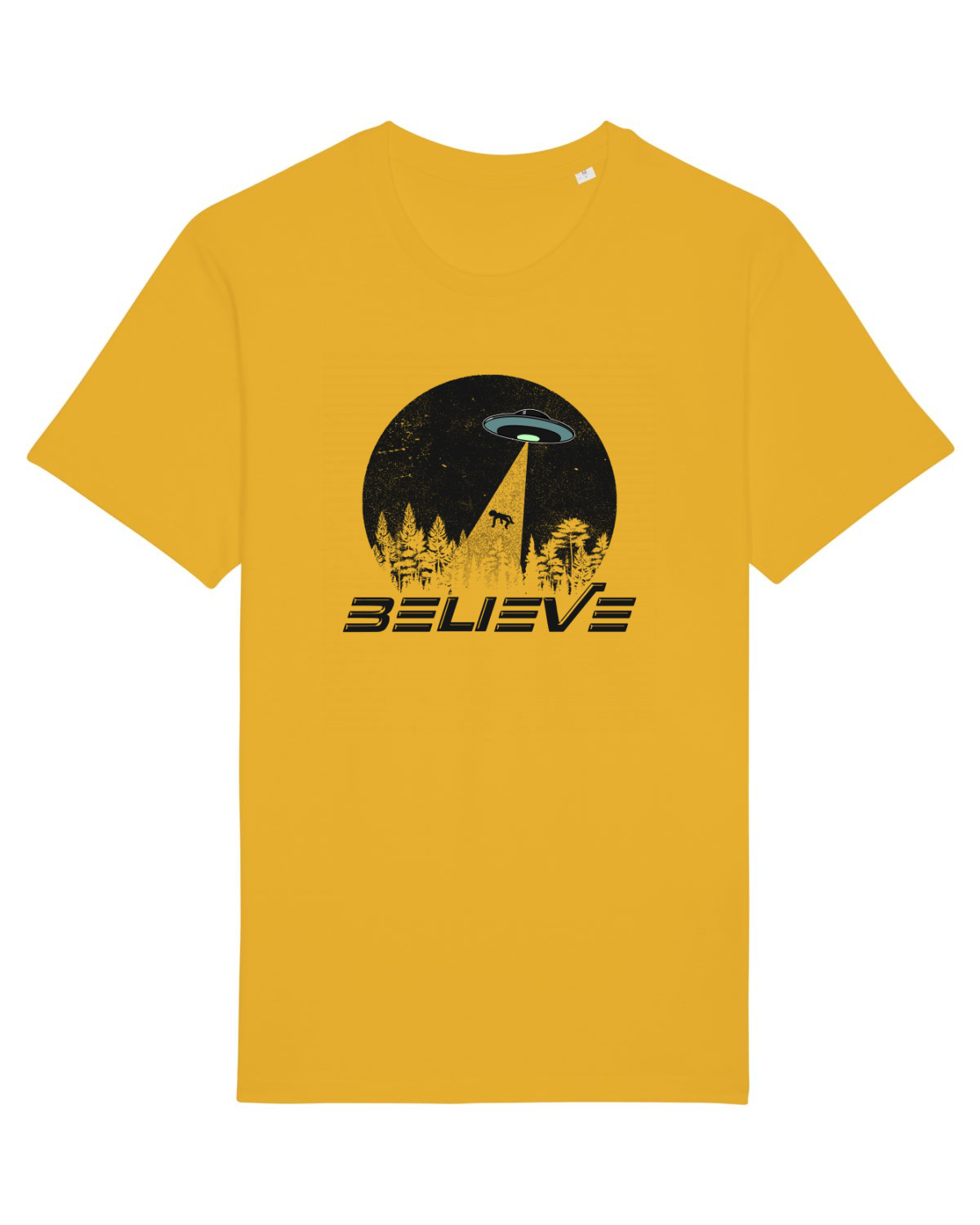 Tricou mânecă scurtă Unisex Rocker Spectra Yellow