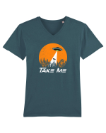 Take Me Tricou mânecă scurtă guler V Bărbat Presenter