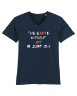 ART Tricou mânecă scurtă guler V Bărbat Presenter