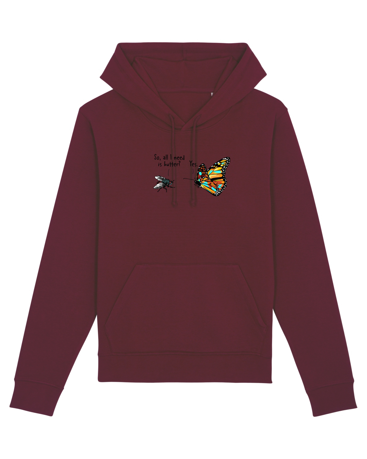 Hanorac Unisex Drummer Burgundy