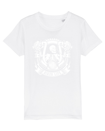 Biker Life White