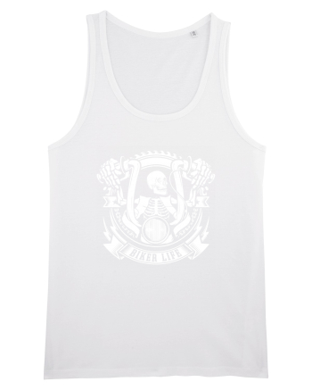 Biker Life White