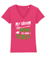 Now I teach Tricou mânecă scurtă guler V Damă Evoker