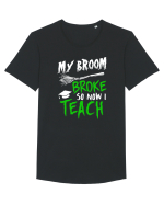 Now I teach Tricou mânecă scurtă guler larg Bărbat Skater